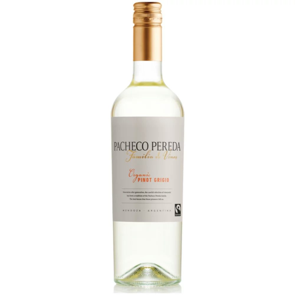 2023 Familia de Vinos Organic Fairtrade Pinot Grigio, Pacheco Pereda