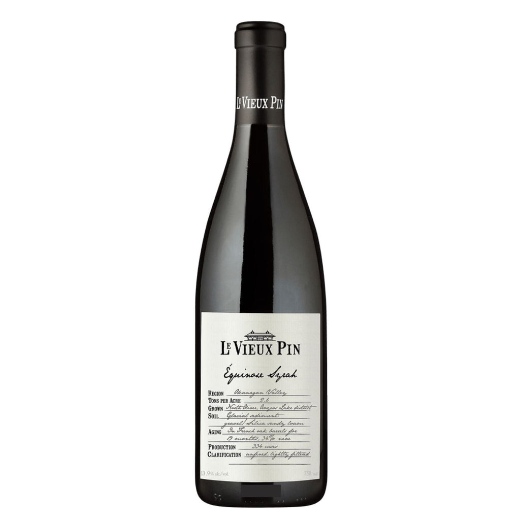 2019 Equinoxe Syrah, Le Vieux Pin Winery