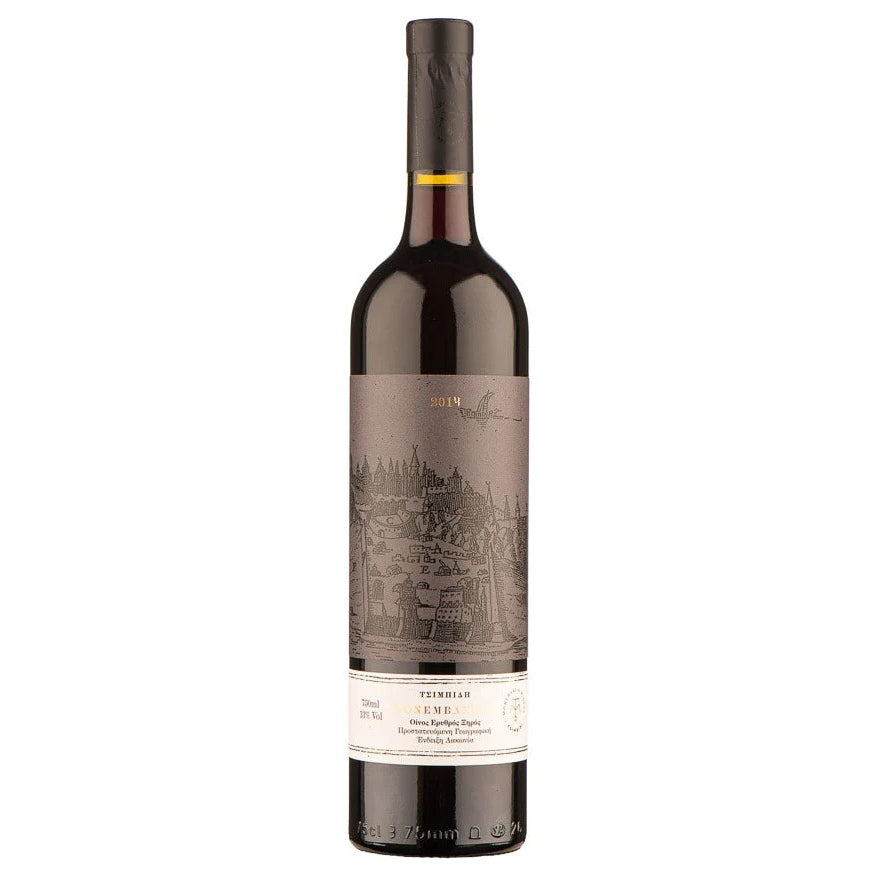 2014 Red, Monemvasios, Monemvasia Winery Tsimbidi