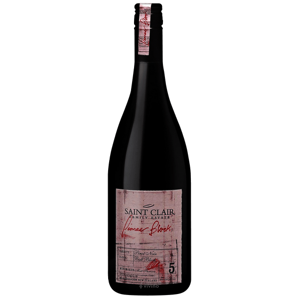2019 Pinot Noir, Pioneer Block 5 'Bull Block', Marlborough, Saint Clair