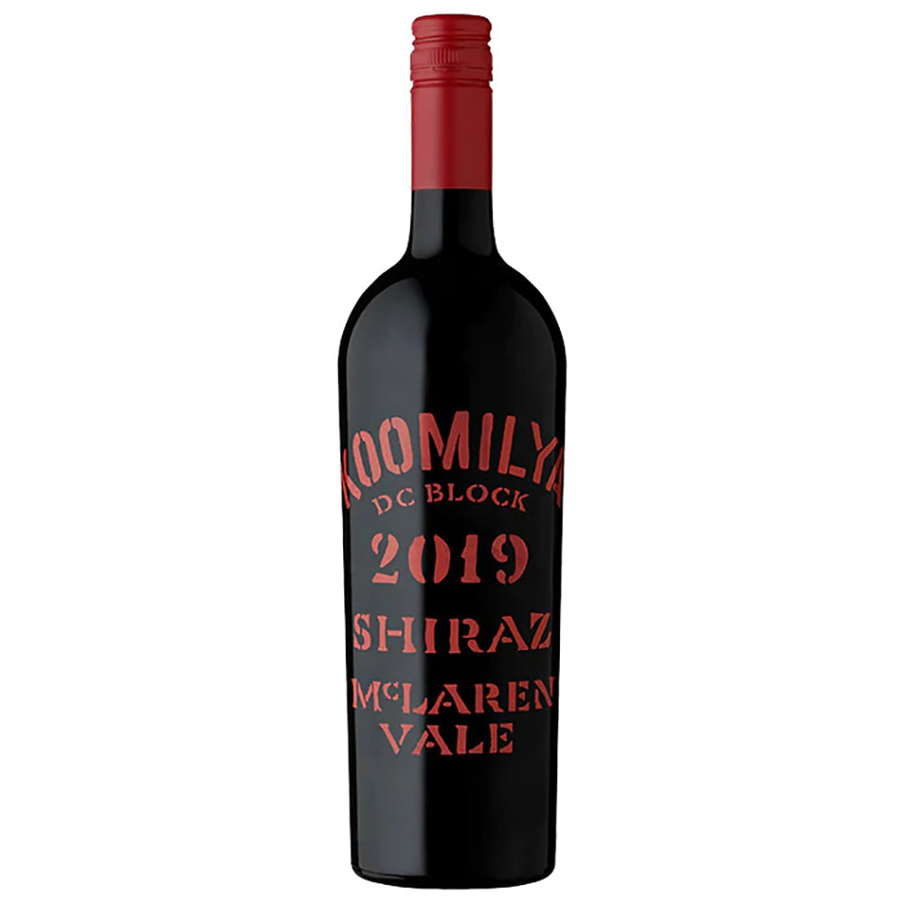 2019 `DC Block` McLaren Vale Shiraz, Koomilya