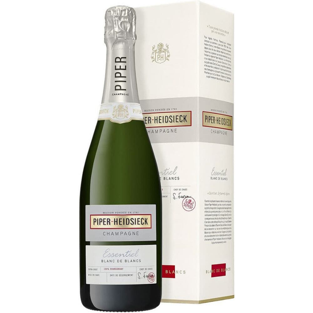 Essentiel Blanc de Blancs Extra Brut Gift Box, Piper-Heidsieck